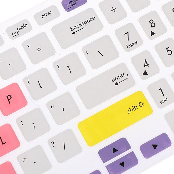 15.6 inch Notebook Laptop Keyboard Cover Protector Keyboard Skin Protector For Gaming Lovers Perfect Fit Silicone Skin Keyboard Covers For Laptops