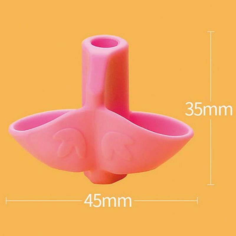 15 Pcs School Students Writing Pencil Pen Holder Children Kids Learning Practice Silicone Pen Aid Grip Posture Correction Device Ergonomic Grip Aid Writing Tool Posture Correction