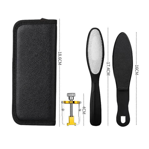 15-Piece: Nail Clipper Pedicure Set