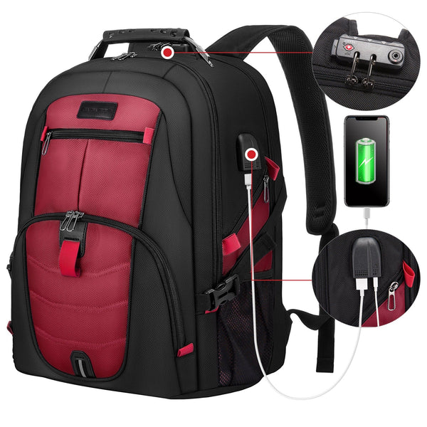 The Quinox™ Platinum Backpack by Camel Mountain – 40L & 45L, Fits 16