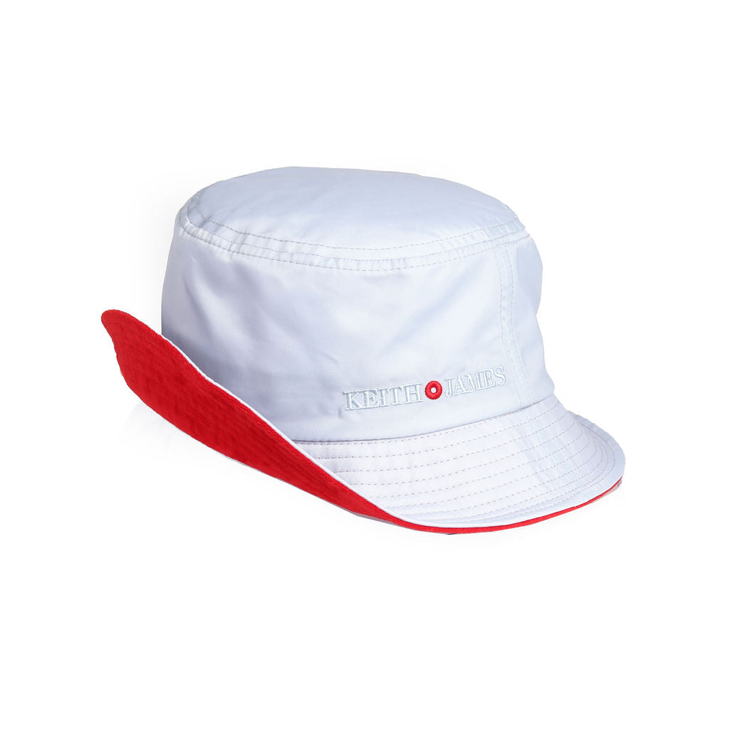 KJ Bucket Hat (Silver Blue)