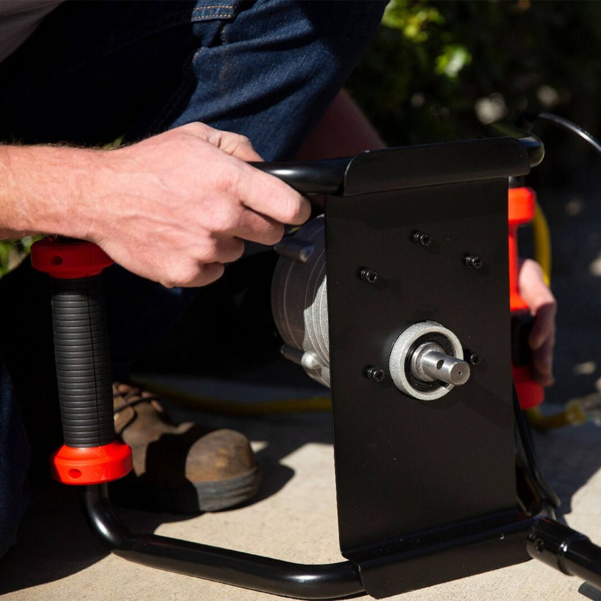 Heavy-Duty 1500W Electric Post Hole Digger Auger With 6
