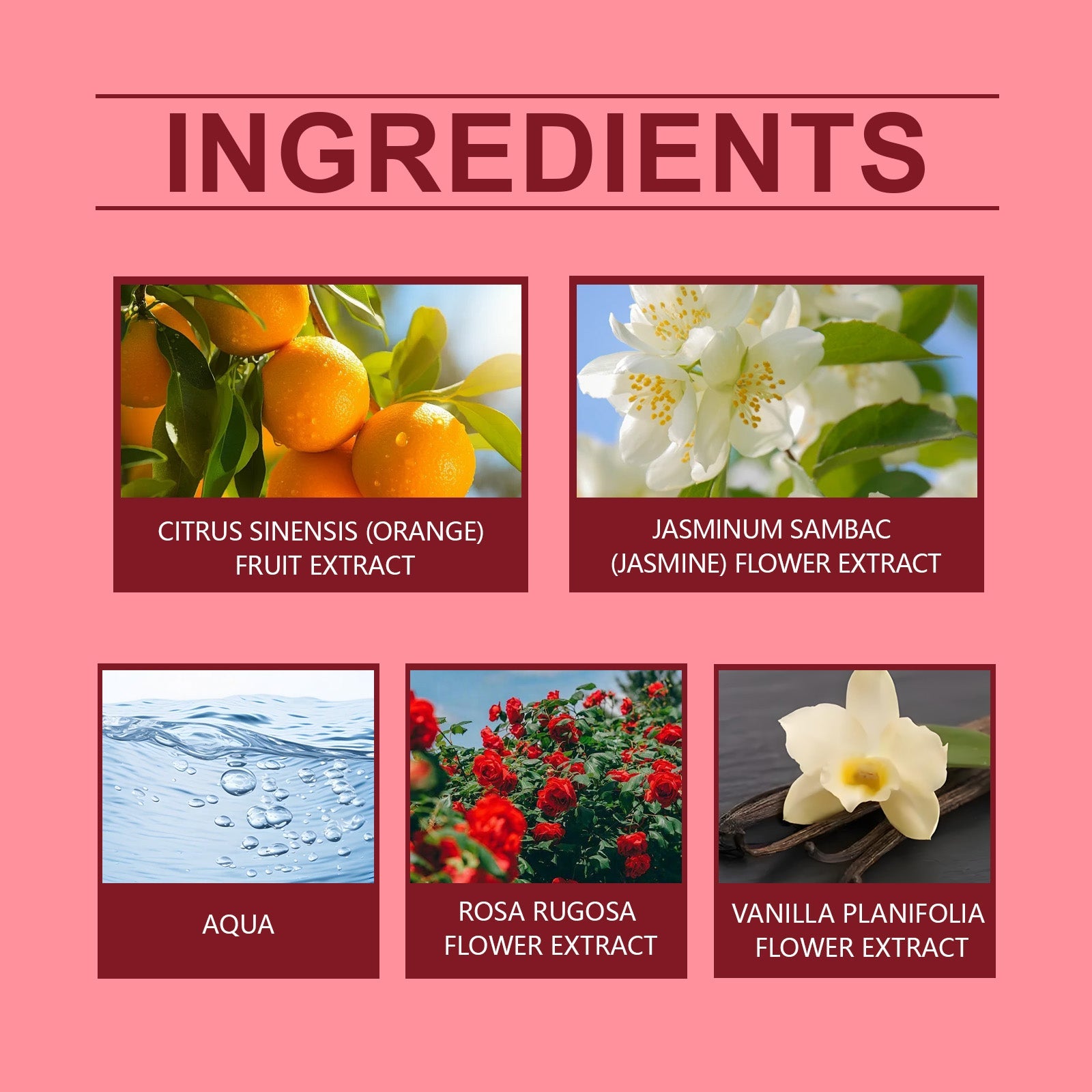 Inspiration Rouge Perfume Series Fresh Light Fragrance Flower Fruit Wood Charm Stay Fragrance Dating Atmosphere Perfume