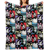 Mood Board Oswald Throw Blanket