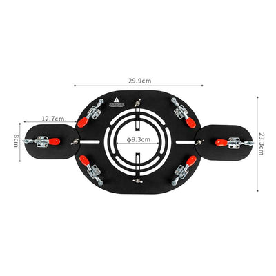 Stainless Steel Hot Tent Stove Jack Highly Flame Retardant for Fireplace Tent Accessory Camping Tent Accessories