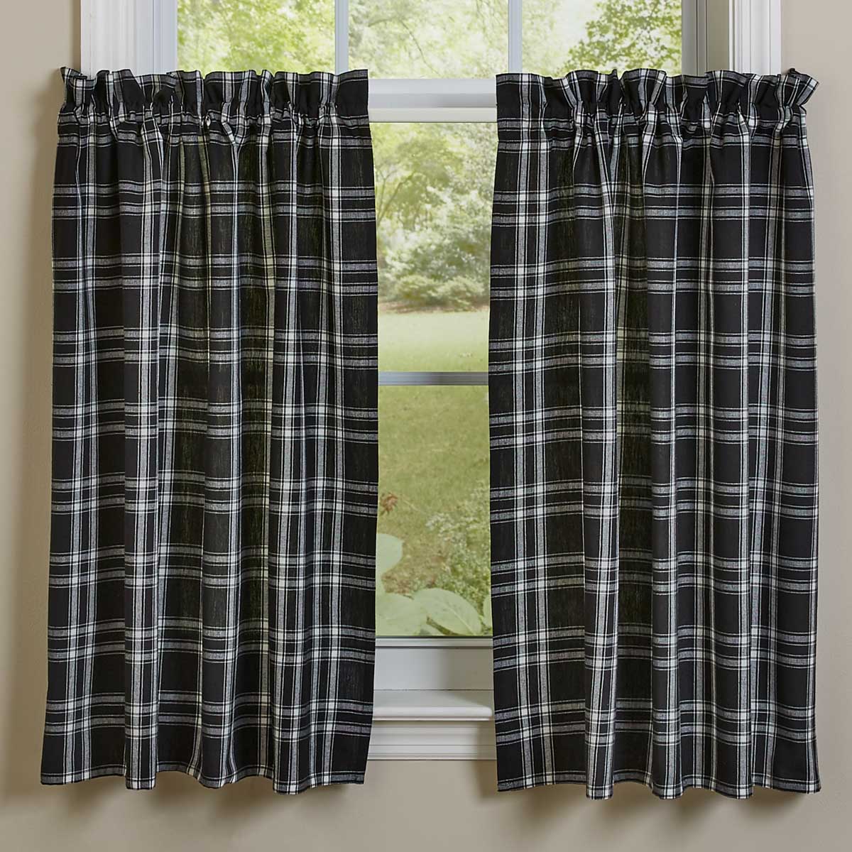 Fairfield Check Drape Tiers