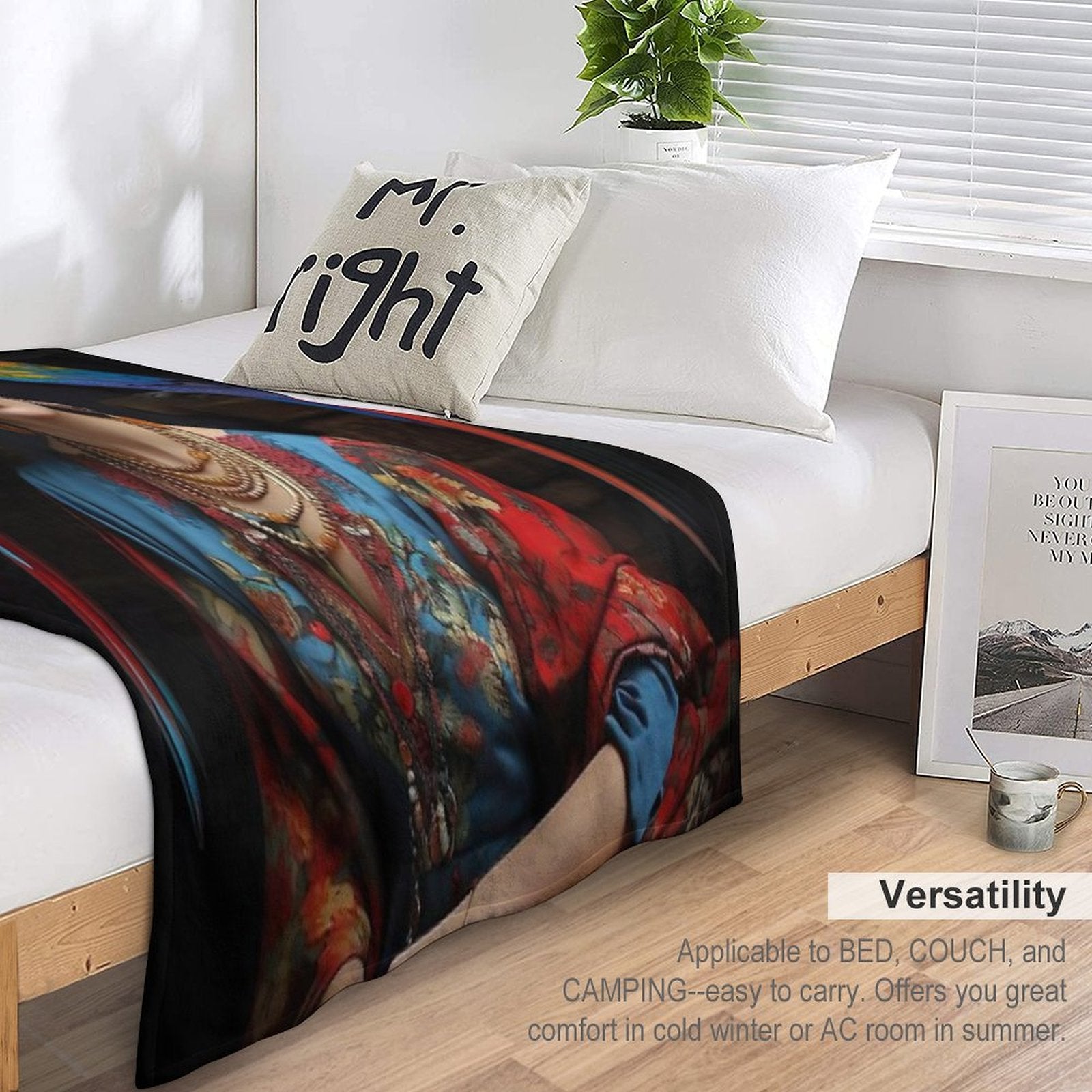 Frida Kahlo 9 Multi-functional Throw Blanket