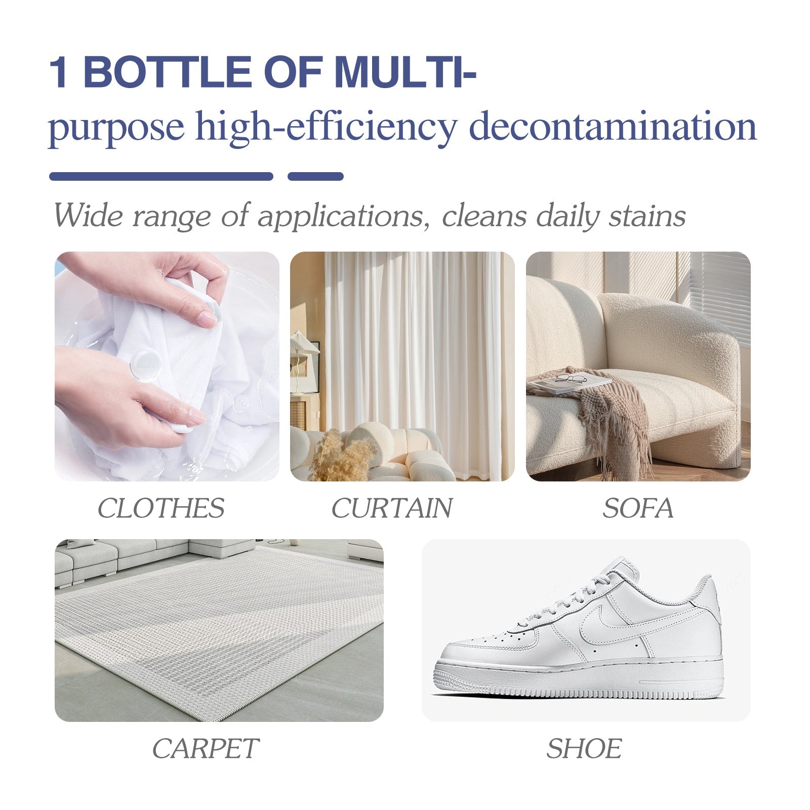 Active Enzyme Laundry Detergent, Laundry Stains And Blood Stains Cleaning Laundry Multi-purpose Detergent