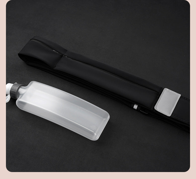 Sports waist bag for men and women, running phone bag, fitness waterproof multifunctional outdoor sweat proof invisible waist belt, close fitting