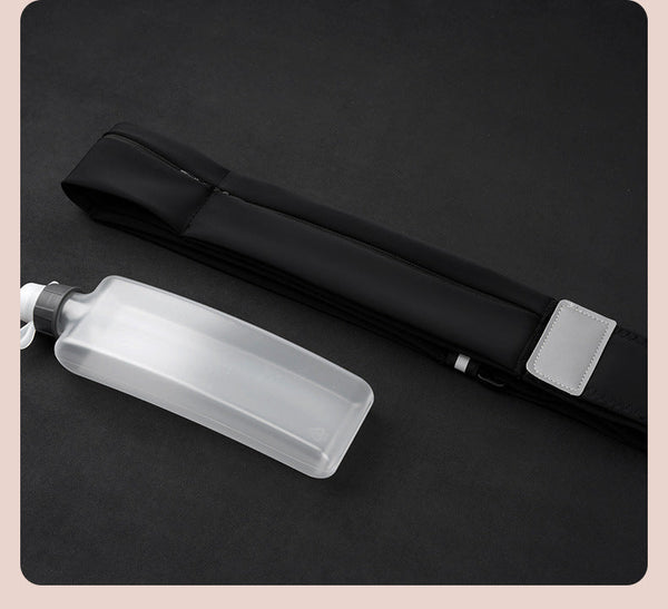 Sports waist bag for men and women, running phone bag, fitness waterproof multifunctional outdoor sweat proof invisible waist belt, close fitting