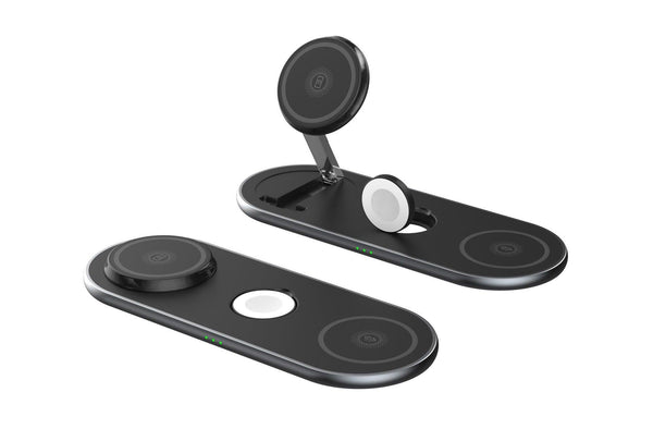 Foldable wireless convenient 3-in-1 magnetic wireless fast charging suitable for Apple 3-in-1 wireless charging
