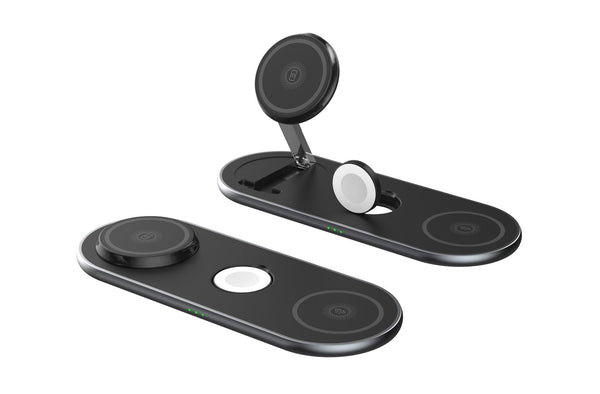 Foldable wireless convenient 3-in-1 magnetic wireless fast charging suitable for Apple 3-in-1 wireless charging