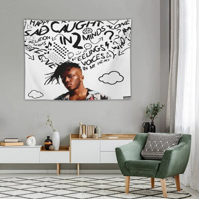 Caught In Two Minds Tapestry