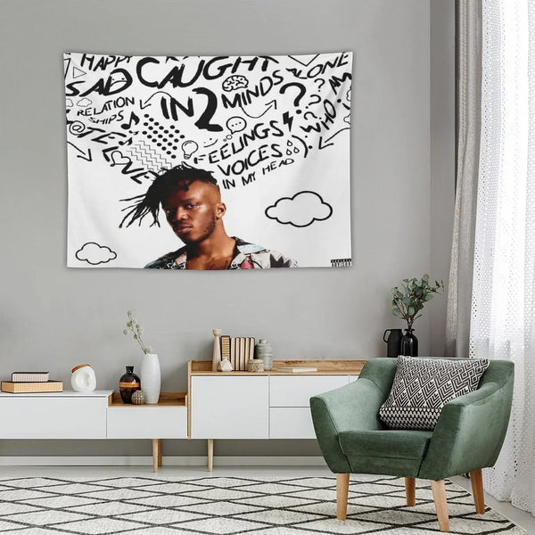 Caught In Two Minds Tapestry