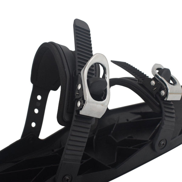 Skiing Mini Sled Outdoor Snow Board Ski Boots High Quality Adjustable Bindings Portable Skiing Shoes Combine Skates With Skis