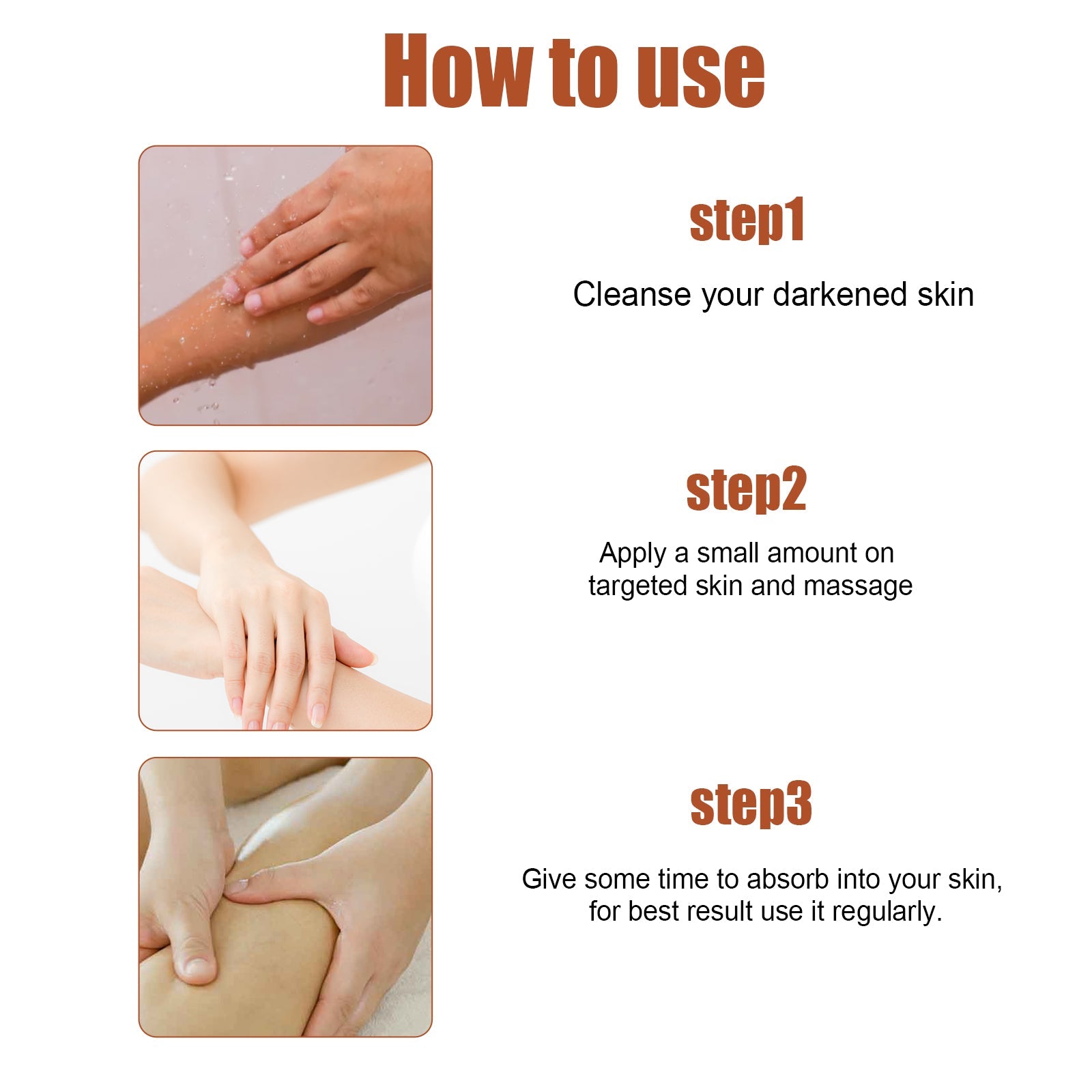 Acantho Clear Improve Skin Spray, Repair Black Spot, Elbow Knee Joint Black Whitening Skin Spray