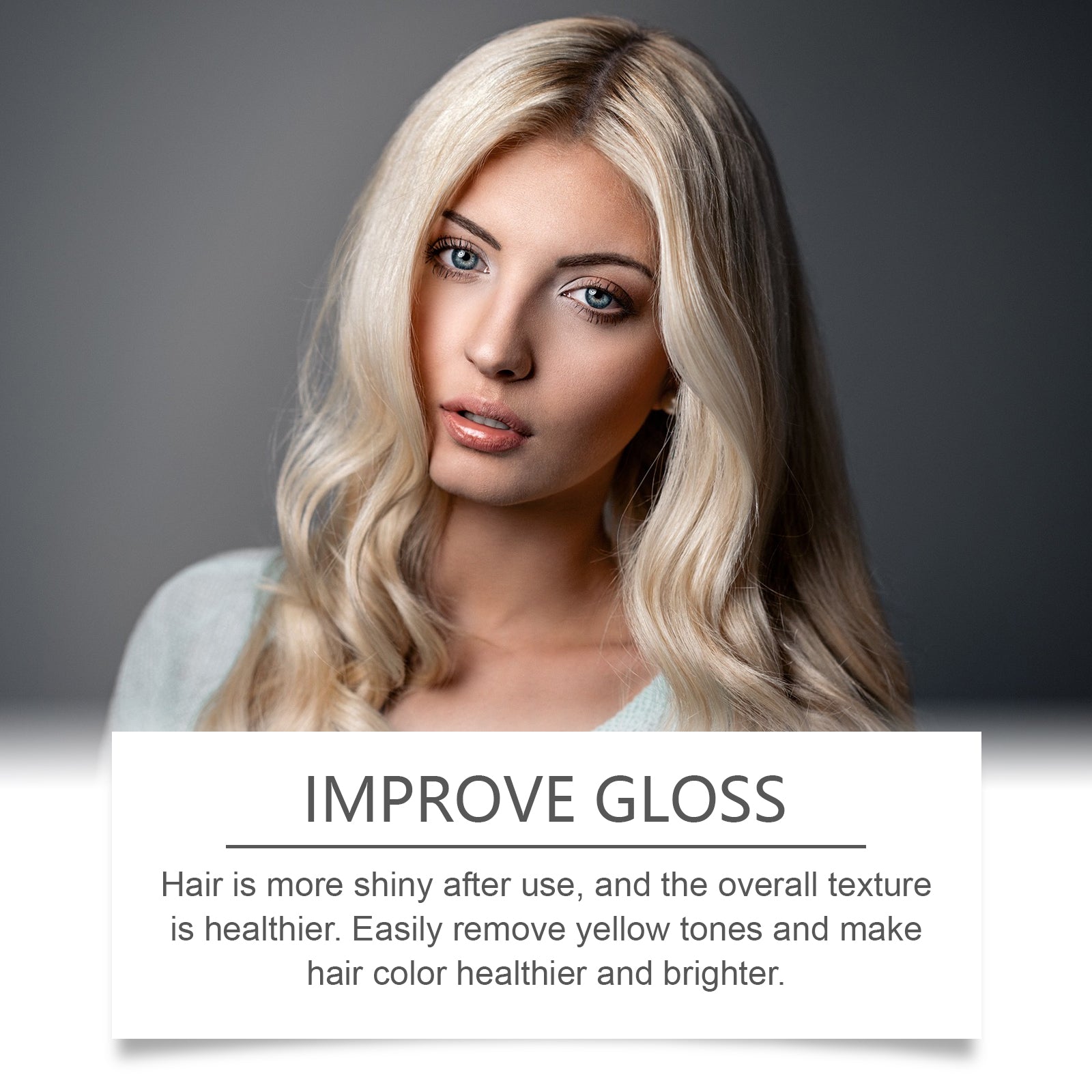 Nourishing Purple Conditioner Hair Care Soft Shine Improve Dry Hair Color Long Lasting Conditioner