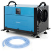 155 Pint Crawl Space Dehumidifier with 3 Modes and 24H Timer-Blue