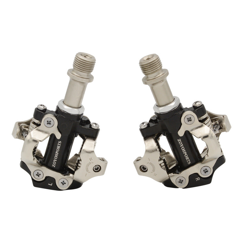 Mountain Bike Self-Locking Pedal Mountain Lightweight Aluminum Alloy Bearing Sealed Lock Pedal Riding Accessories