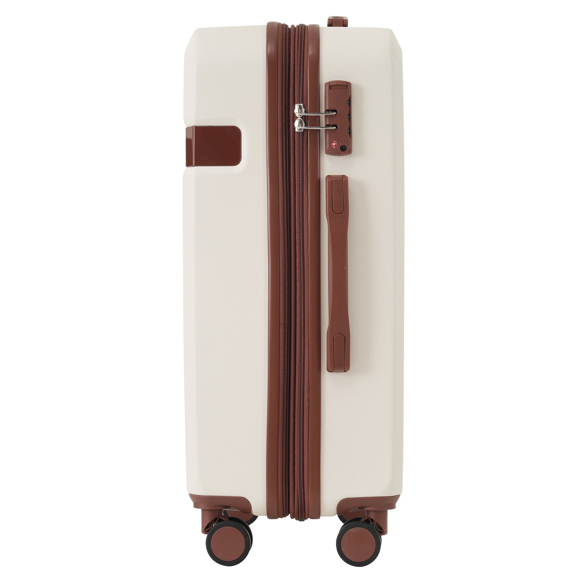 4 Piece Luggage Set with Compression Packing Cubes for Suitcase Expanable Spinner Wheels Lightweight Suitcase with TSA Lock 16 IN+20IN+24IN+28IN