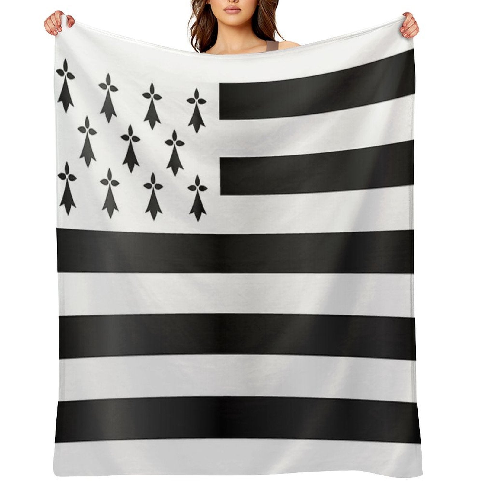 Drapeau Breton Lightweight Throw Blanket