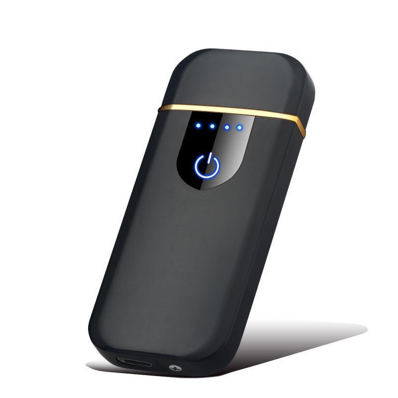 Modern Touch Electric lighter Plasma Lighters Dual arc Lighter USB lighters Flameless Rechargeable Lighter Windproof Lighter Electric lighters for  Men Gift Gadgets Accessories