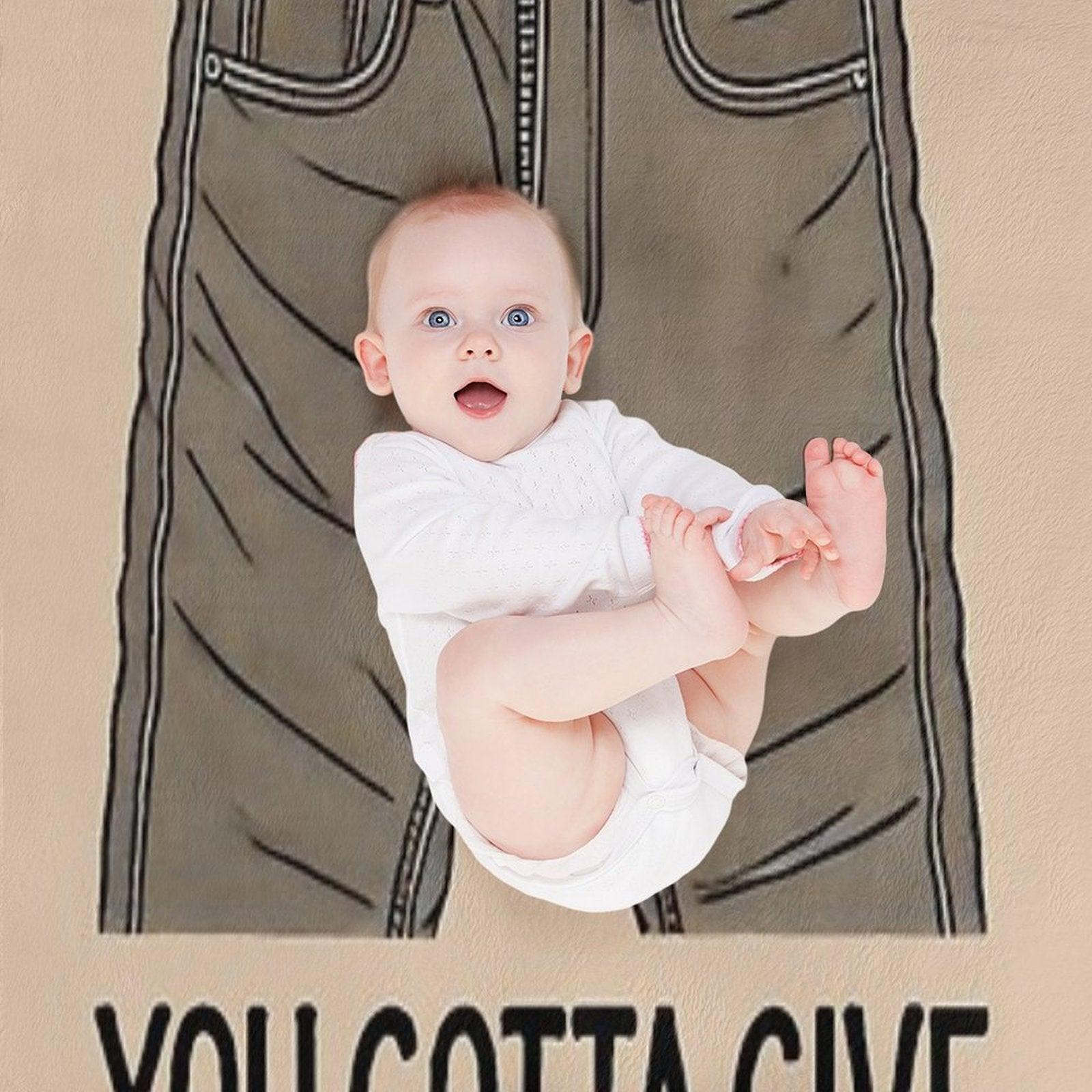 Calico Cut Pants ITYSL Throw Blanket