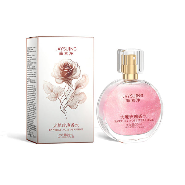 Earthly Rose Perfume, Light Fragrance Natural Clear New Oriental Fragrance Of High-Grade Elegant Lady Lasting Fragrance