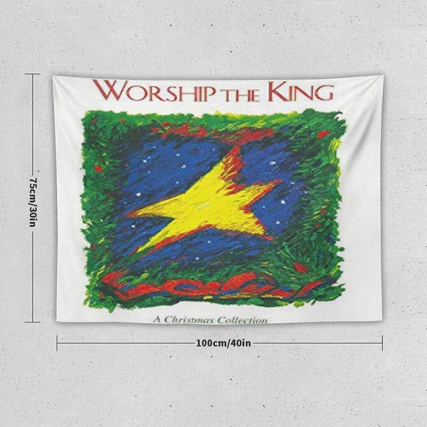 Worship The King A Christmas Collection Tapestry