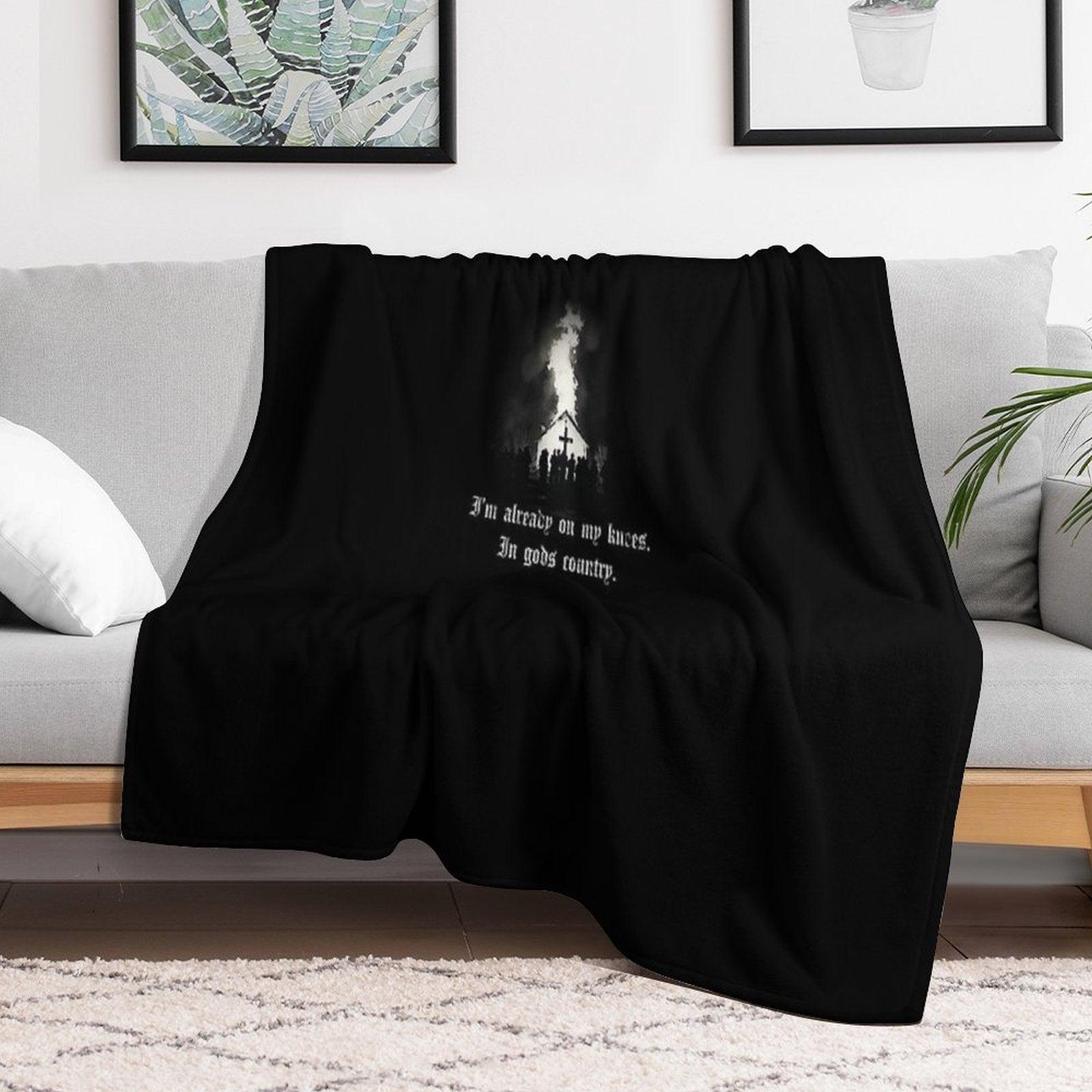 Ethel Cain Gods Country Throw Blanket
