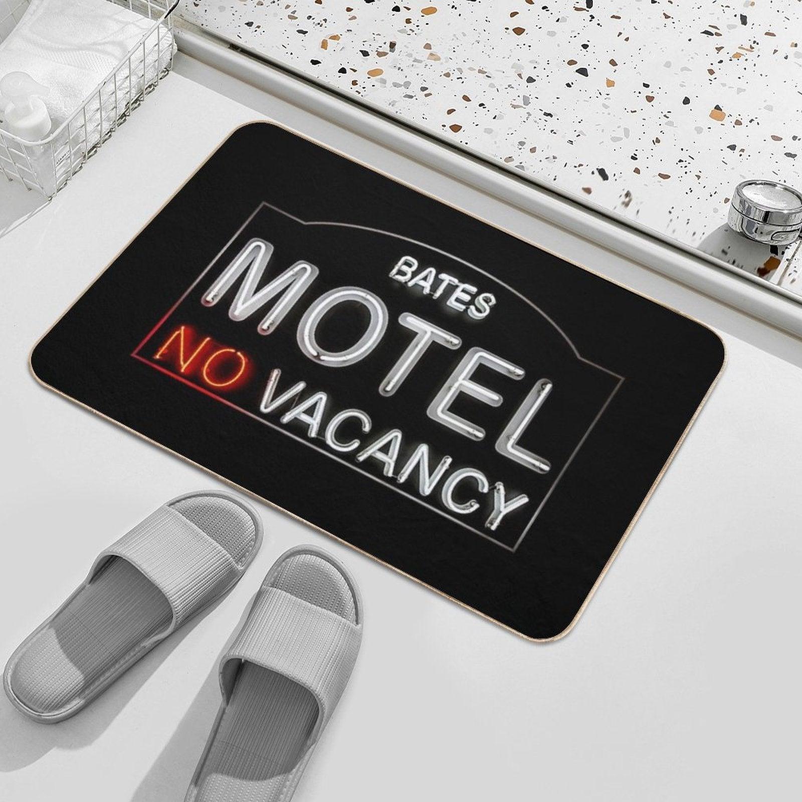 Bates Motel Sign Bath Mat