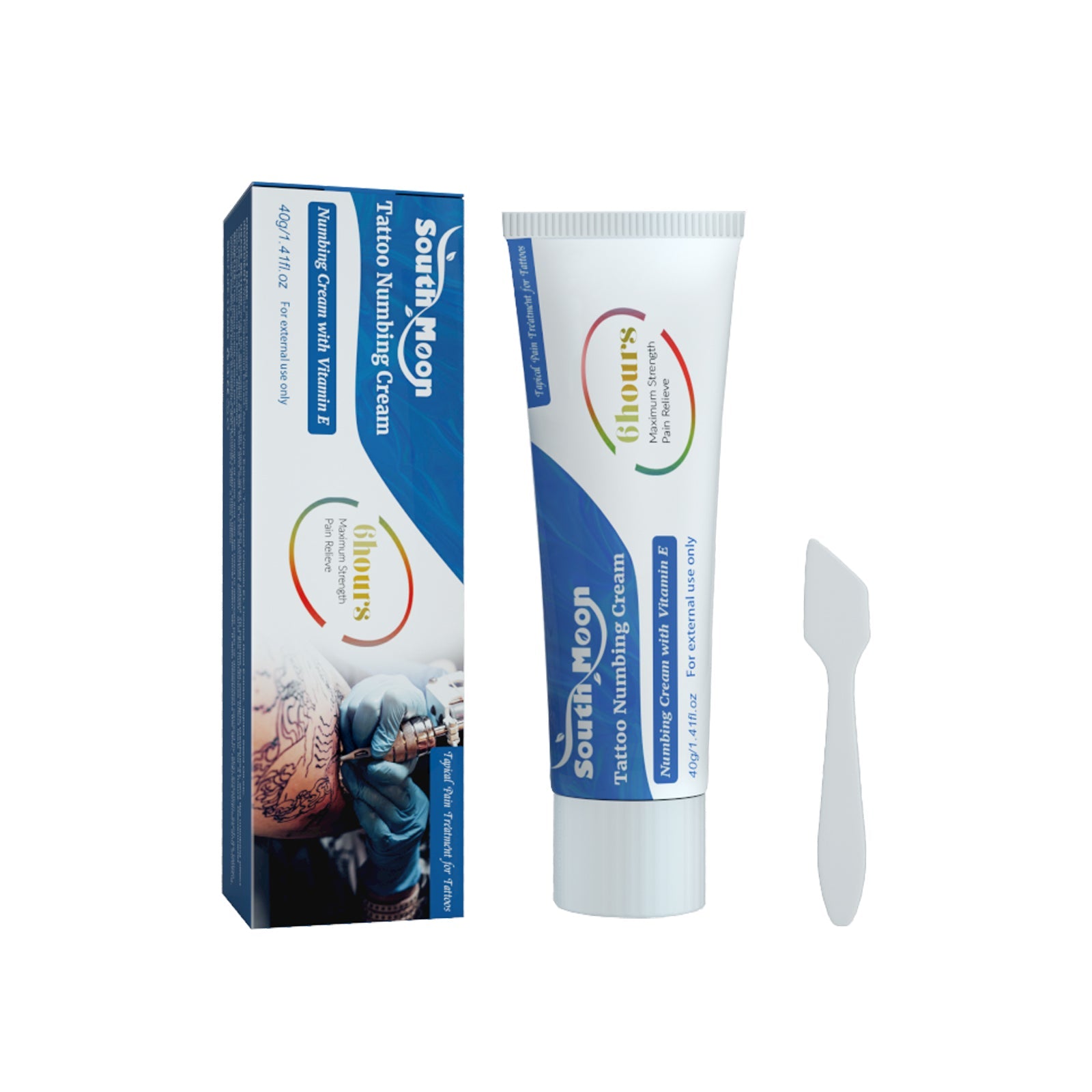 Tattoo Numbing Cream, Cleansing Moisturizing And Repairing Removing Tattoo Marks Skin Care Cream