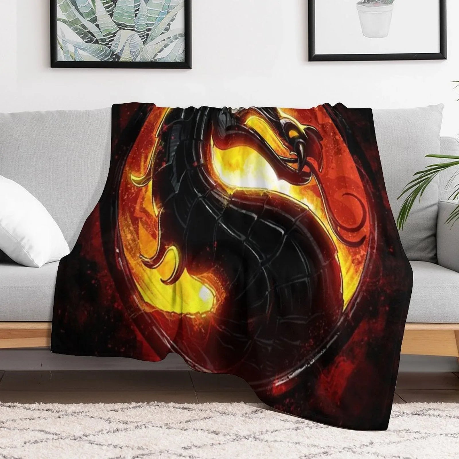 Mortal Kombat Throw Blanket