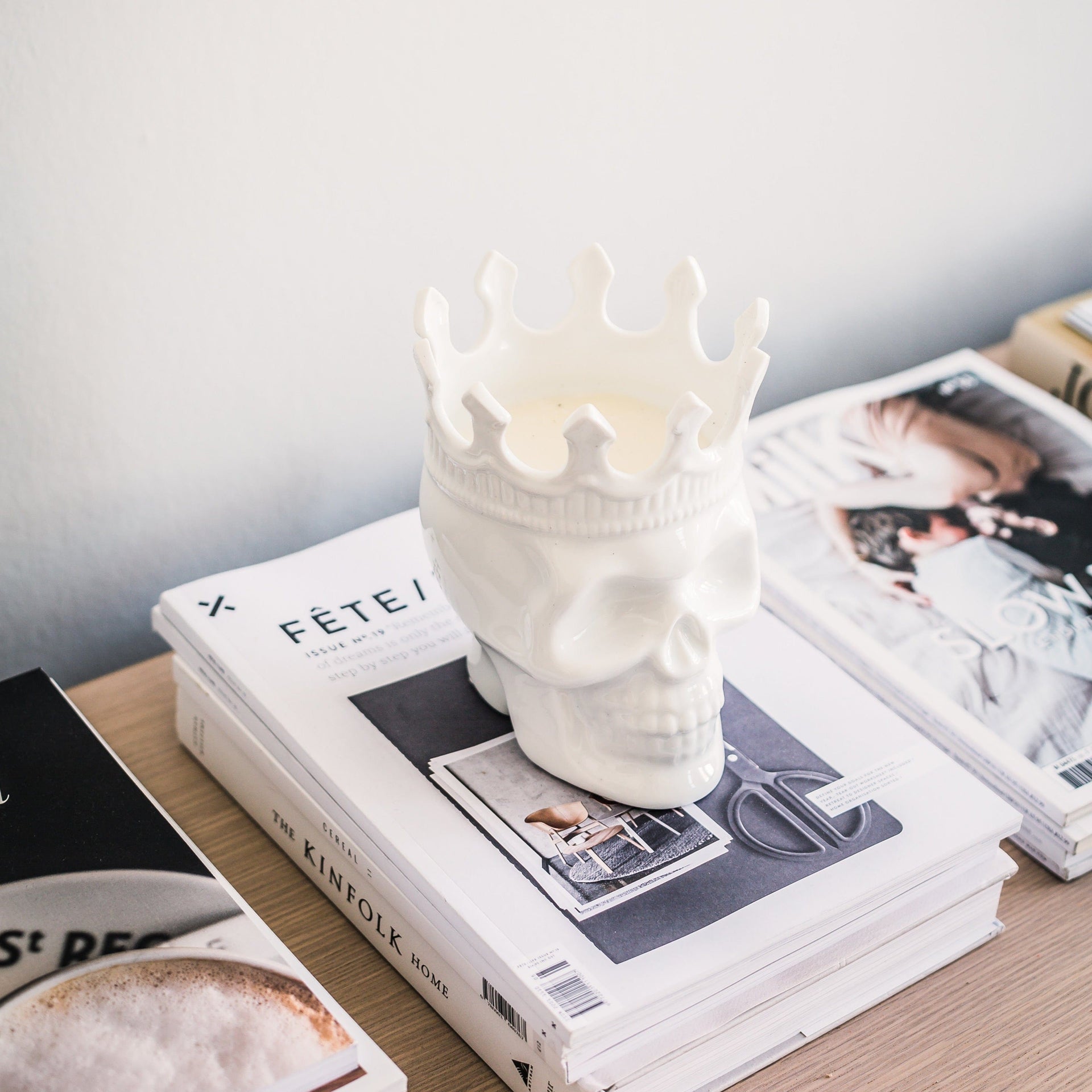 White Louise Skull
