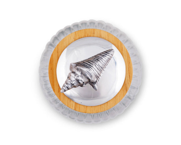 Shell Glass Canister