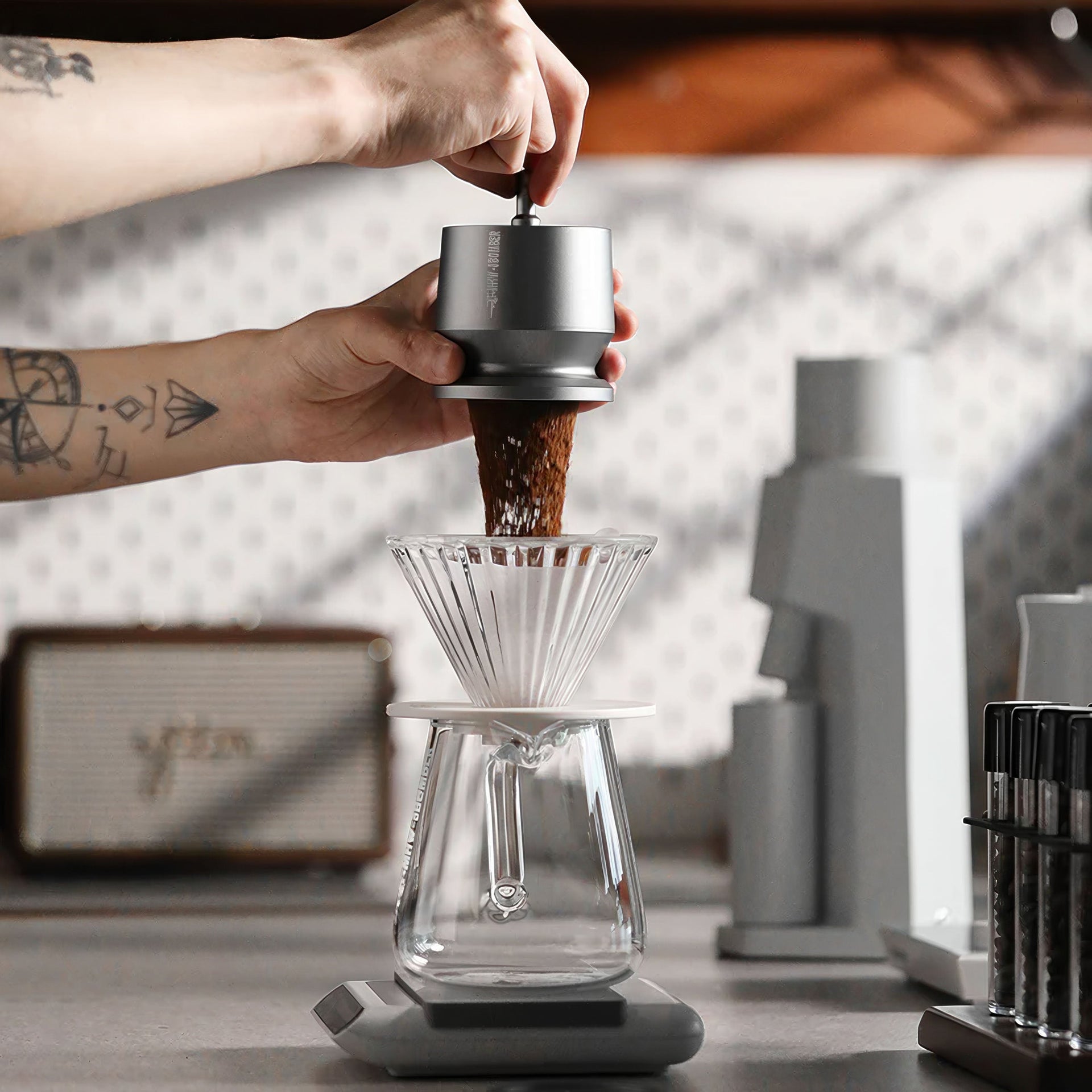 Espresso Dosing Funnel - 50g Capacity