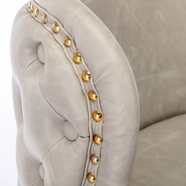 Furniture, Swivel Barstools Adjusatble Seat Height, Modern PU Upholstered Bar Stools