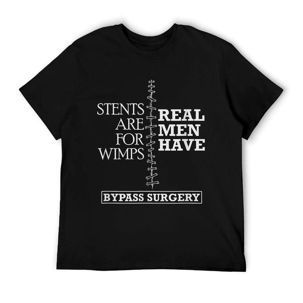 Heart Surgery Survivor After Surgery Recovery Men Bypass T-Shirt