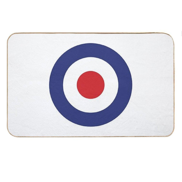 RAF Type D Roundel - Mod Target Logo Bath Mat