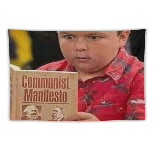 Gibby Gives The Manifesto A Read Tapestry