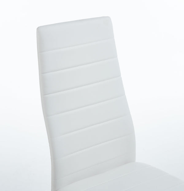 chair  set of 4,GOLDEN COLOR LEG,WHITE SEAT