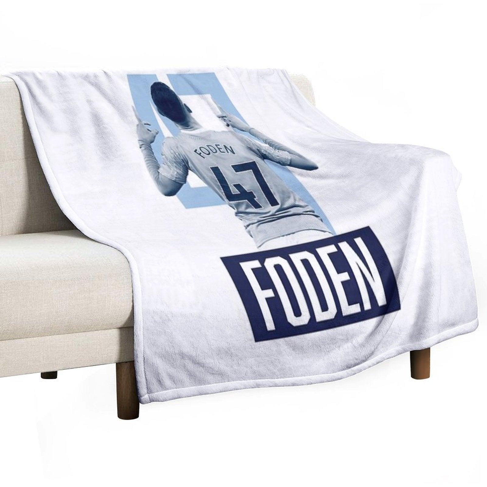 Phil Foden Throw Blanket