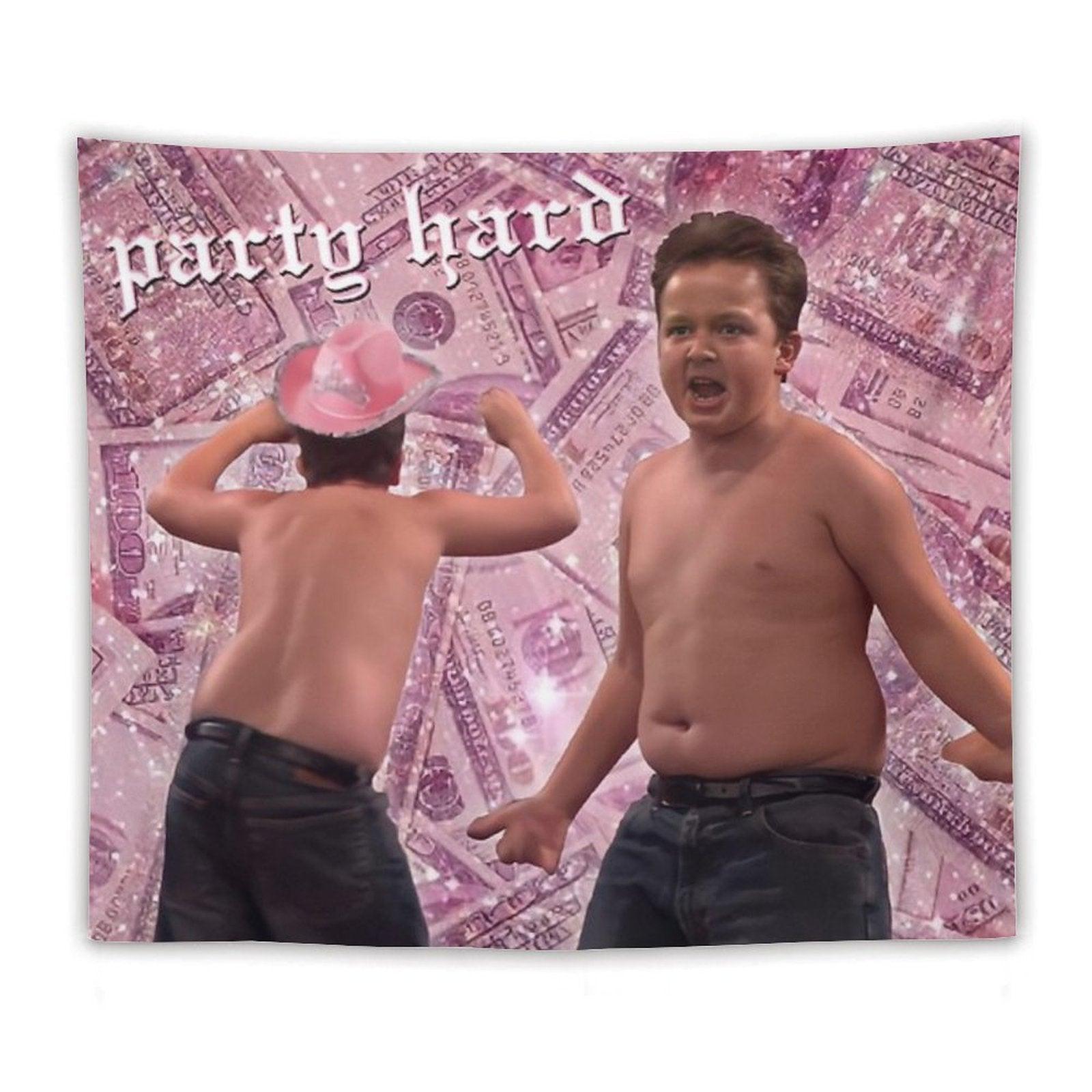 Gibby Party Energy Tapestry