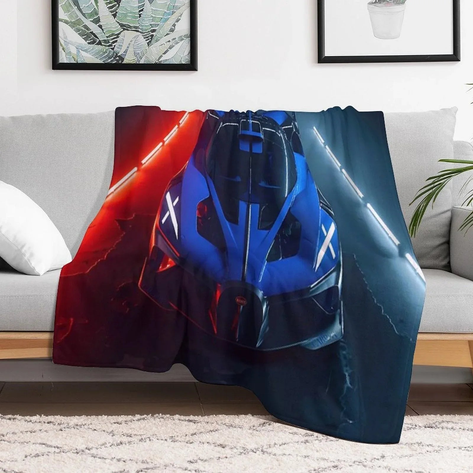 Cool Car Throw Blanket