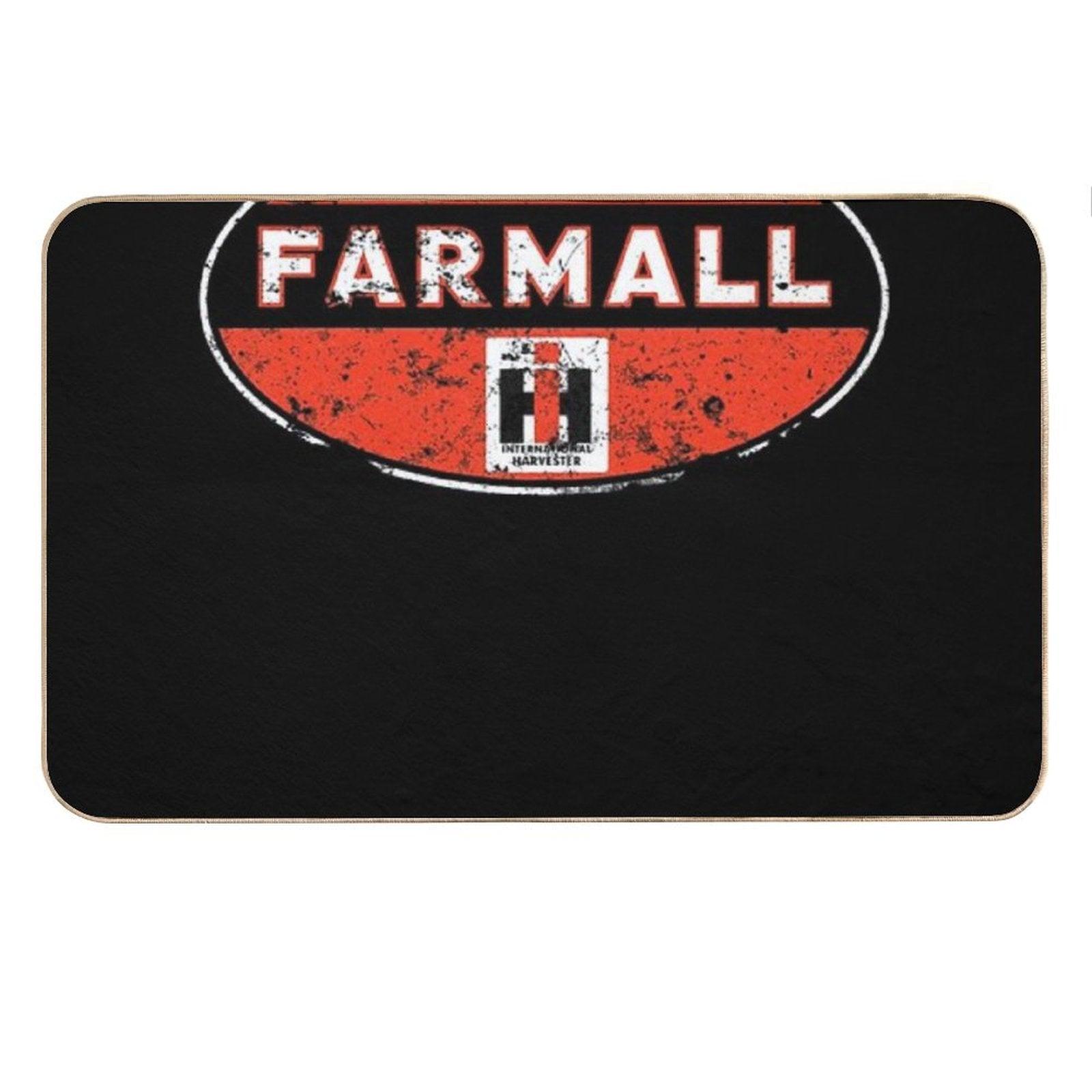Farmall Tractor Mc Cormick Bath Mat