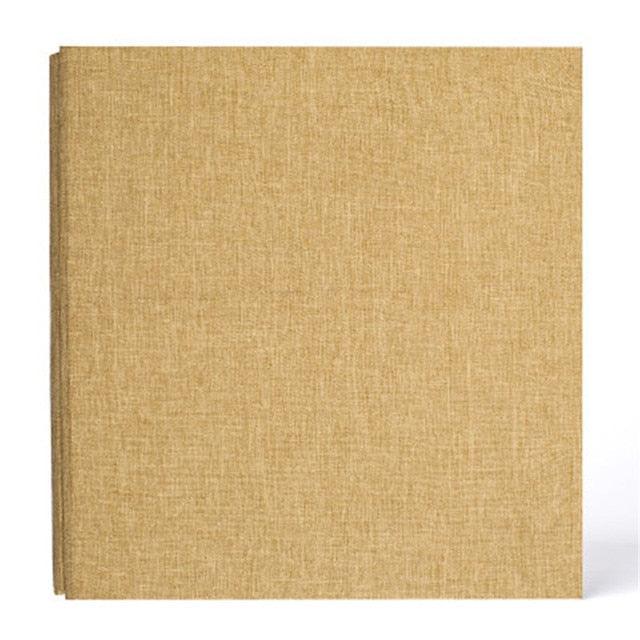 16-inch 20 Pages Self Adhesive Photo Album DIY Scrapbook Rustic Linen Cloth Cover Personalize Album for Wedding Memory Album  Home Decor House Decoration DIY Memorable Gifts For Loved Ones