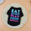 Eat Sleep Play Poop Repeat - Black / XS