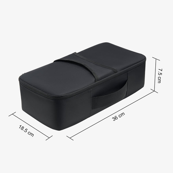 Wine Suitcase for Airplanes 12 Bottle, With Wine Carrier Cases Bags, Black Luggage Carrier with TSA Approved Lock and Removable Inserts to Carry Wine Liquor Alcohol During Travel, Gift For Wine Lovers