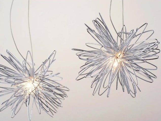 Aluminum Wire Star Moon Chandelier Restaurant Bar Bedroom Warm Lighting Simple Children'S Room Lamps Decorbites