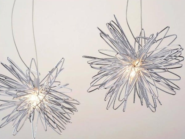Aluminum Wire Star Moon Chandelier Restaurant Bar Bedroom Warm Lighting Simple Children'S Room Lamps Decorbites